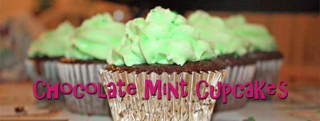 Chocolate Mint Cupcakes