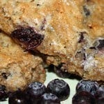 Whole Wheat Blueberry Scones