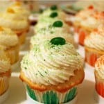 White Butter Cupcakes with Vanilla Buttercream