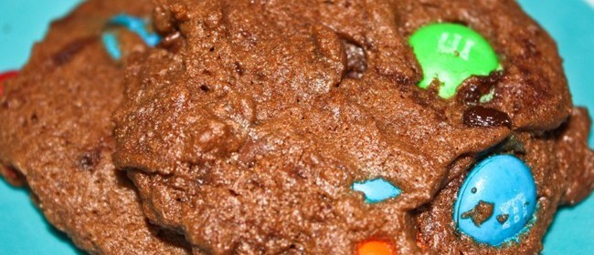 Triple Chocolate Peanut Butter Cookies