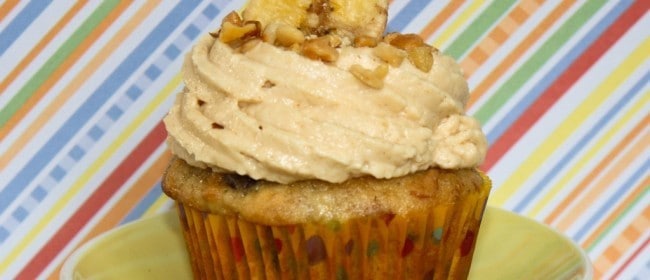 Banana Nut Cupcakes – three ways