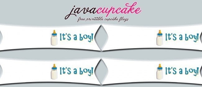 It’s a boy! FREE printable