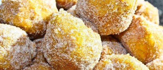 Pumpkin Donut Holes