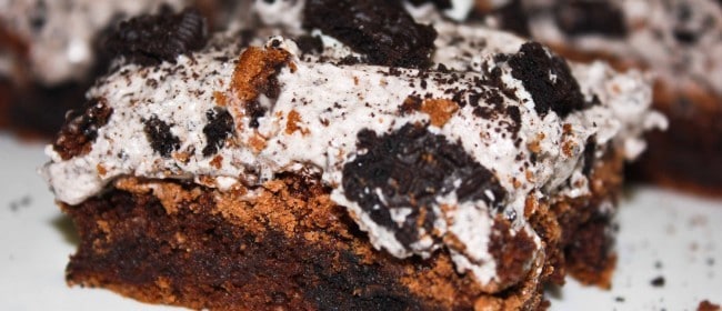 Cookies ‘n Creme Brownies