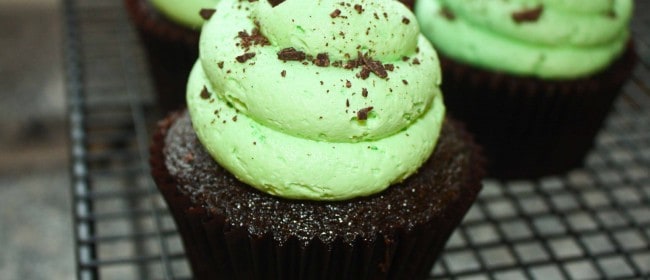 Thin Mint Cupcakes