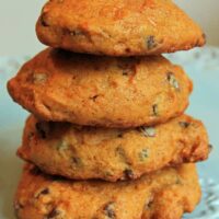 Pumpkin Chocolate Chip Cookies | JavaCupcake.com