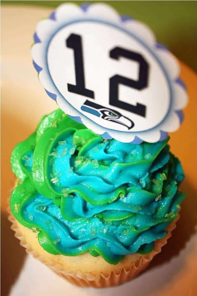 Seattle Seahawks 12th Man Cupcakes & Where to Find Them!