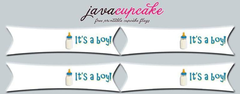 It's a boy! FREE printable