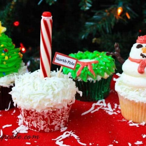 4 Holiday Cupcakes – Recipes & Decorating Tutorials