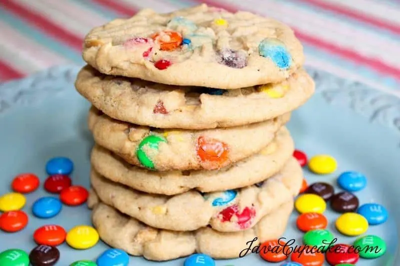 M&M's® Cookie Dough {for Giant Cookie Cake and Peanut Butter Cookie Bars} -  The Tasty Bite