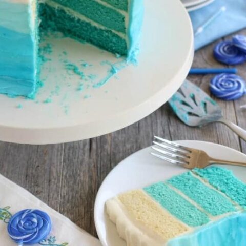Image for Blue Ombre Cake Tutorial