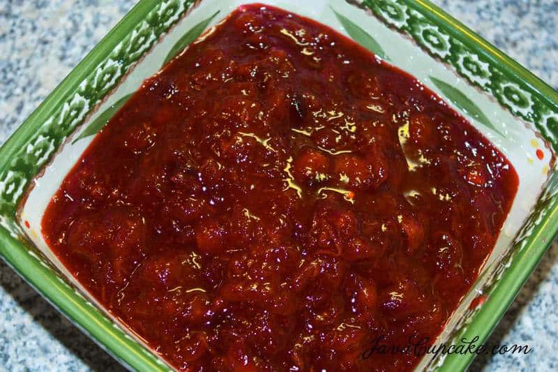 Homemade Cranberry Sauce