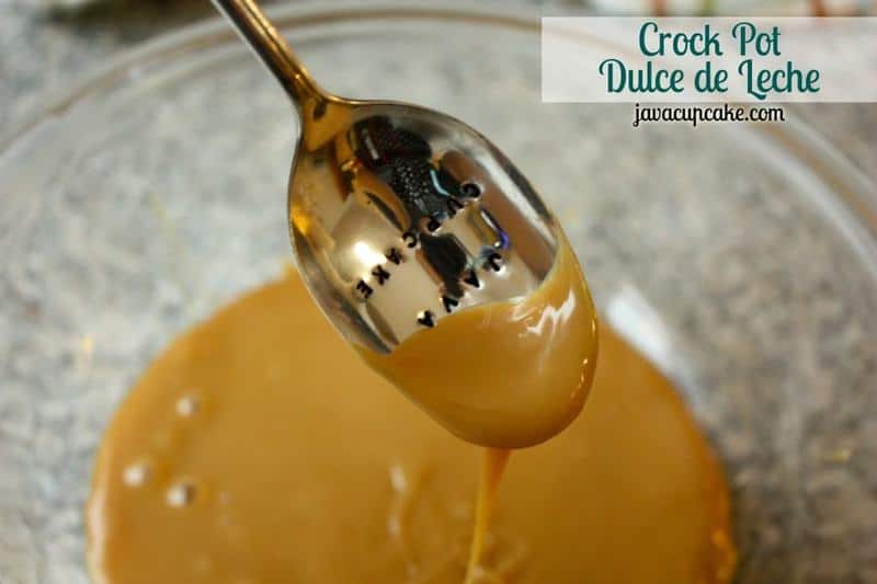 Crock-Pot Dulce de Leche by JavaCupcake.com