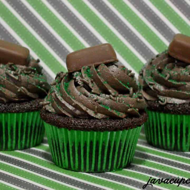 Chocolate Mint “Frango” Cupcakes