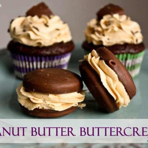 Tagalong Peanut Butter Buttercream Sandwiches