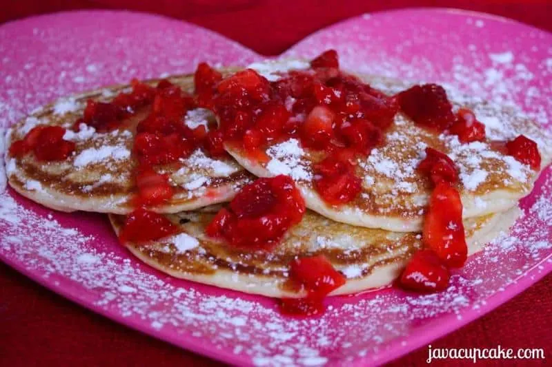 Strawberry Overload Pancakes by JavaCupcake