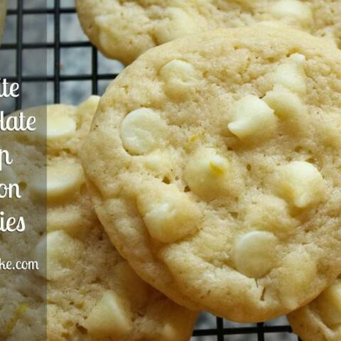 White Chocolate Chip Lemon Cookies (A Yummy and Chewy Treat!)