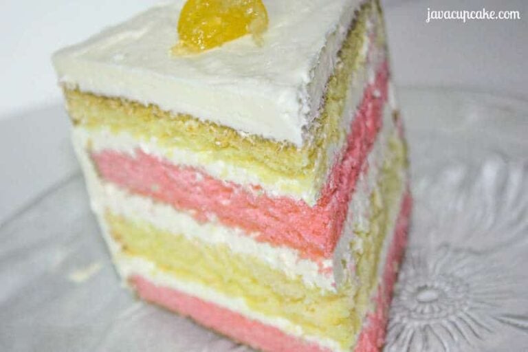 Raspberry Lemonade Layer Cake