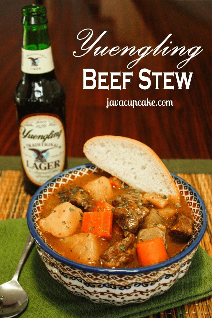 Yuengling Beef Stew by JavaCupcake.com