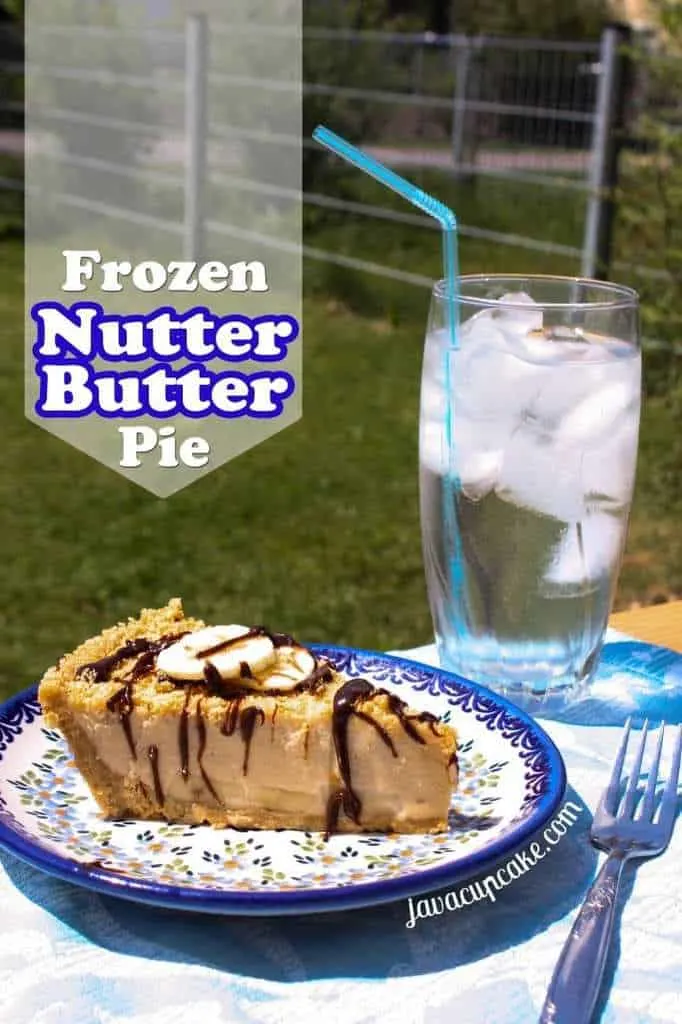 Frozen Nutter Butter Pie by JavaCupcake.com