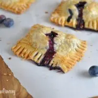 Blueberry Coconut Mini Hand Pies | Very Culinary