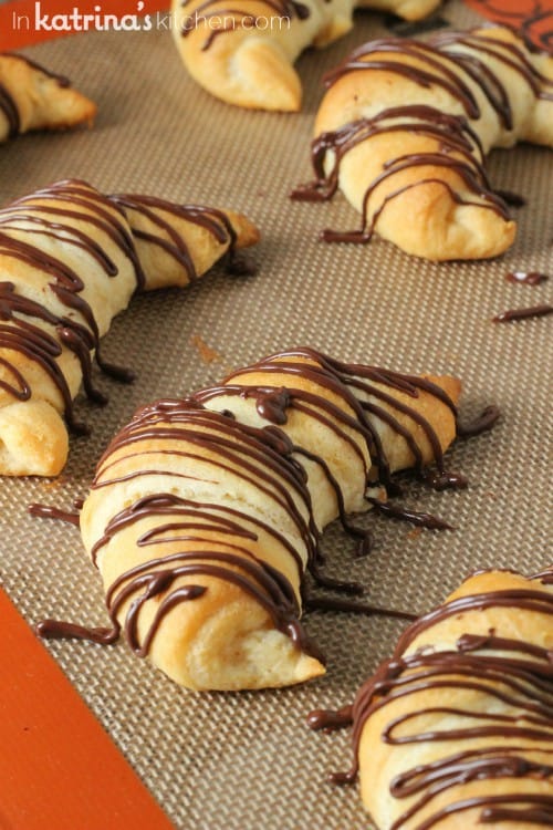 Double Chocolate Cresents Recipe via @KatrinasKitchen for JavaCupcake.com