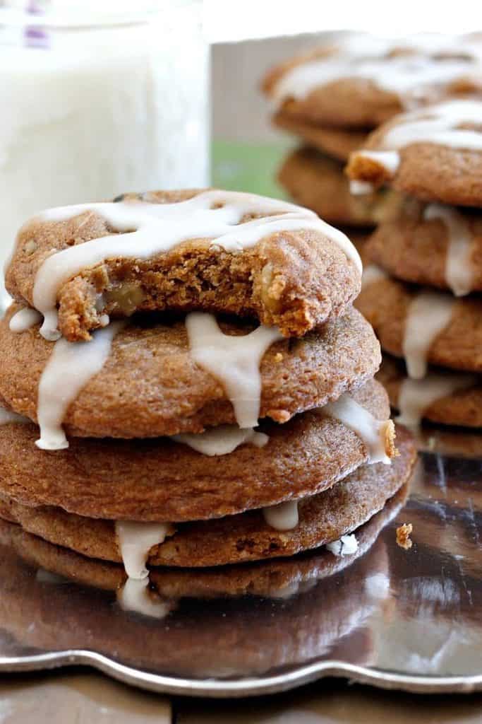 Maple Walnut Cookies by Fabtastic Eats for JavaCupcake.com