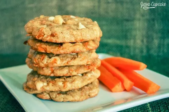 Chewy Carrot Cake Cookies | JavaCupcake.com
