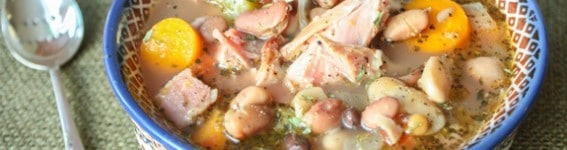 Ham Hock & 15 Bean Soup | JavaCupcake.com