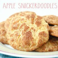 Apple Snickerdoodles - freshly shredded apples add another layer of deliciousness to these classic cookies! | JavaCupcake.com