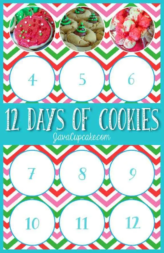 12 Days of Cookies - Day 3 | JavaCupcake.com