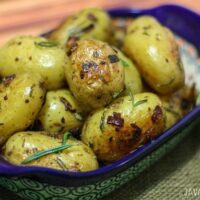 German Style Rosemary Potatoes | JavaCupcake.com