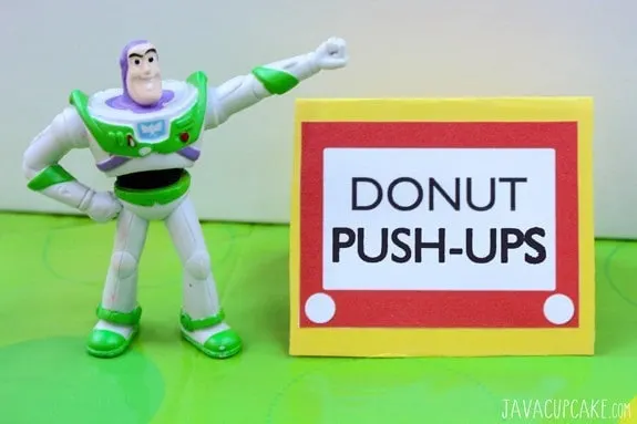 Toy Story Party Dessert Table: Etch-a-Sketch Food Signs | JavaCupcake.com