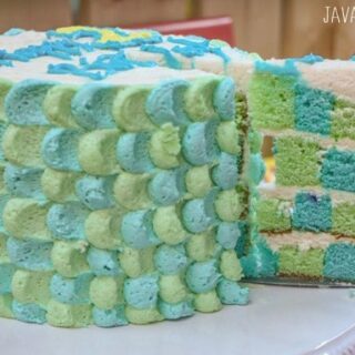 Toy Story Checkerboard Cake