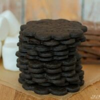 Homemade Chocolate Graham Crackers - Perfect for s'mores! | JavaCupcake.com