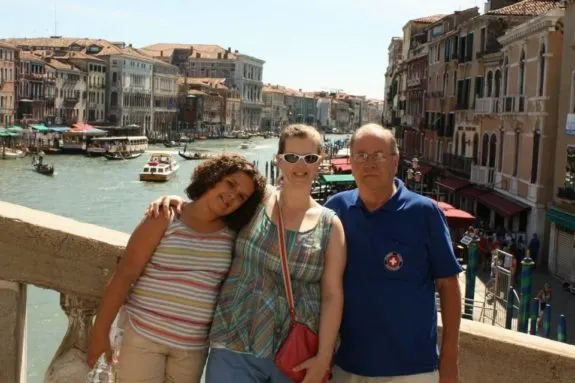 Italy with Dad Emme