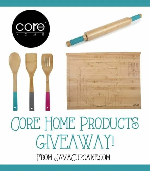 Core Home Products Giveaway from JavaCupcake.com