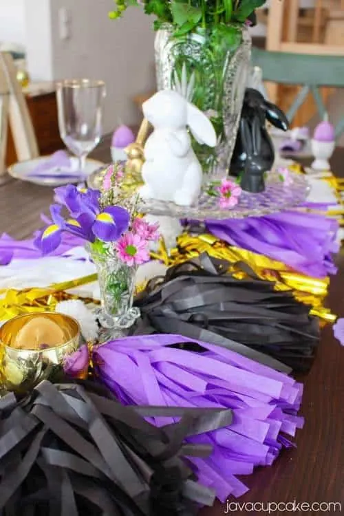 Creating a Glam Easter Brunch & Tablescape on a Budget | JavaCupcake.com