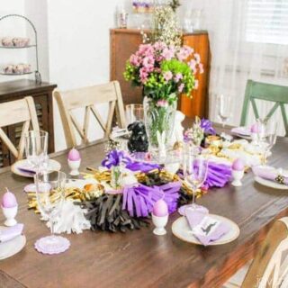 Creating a Glam Easter Brunch and Tablescape on a Budget
