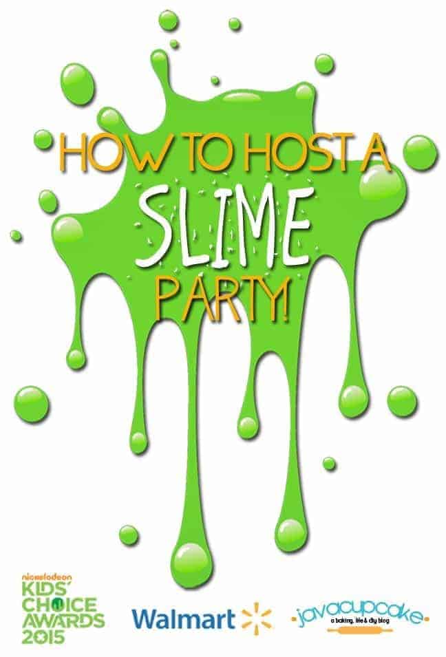 How to Host a Slime Party