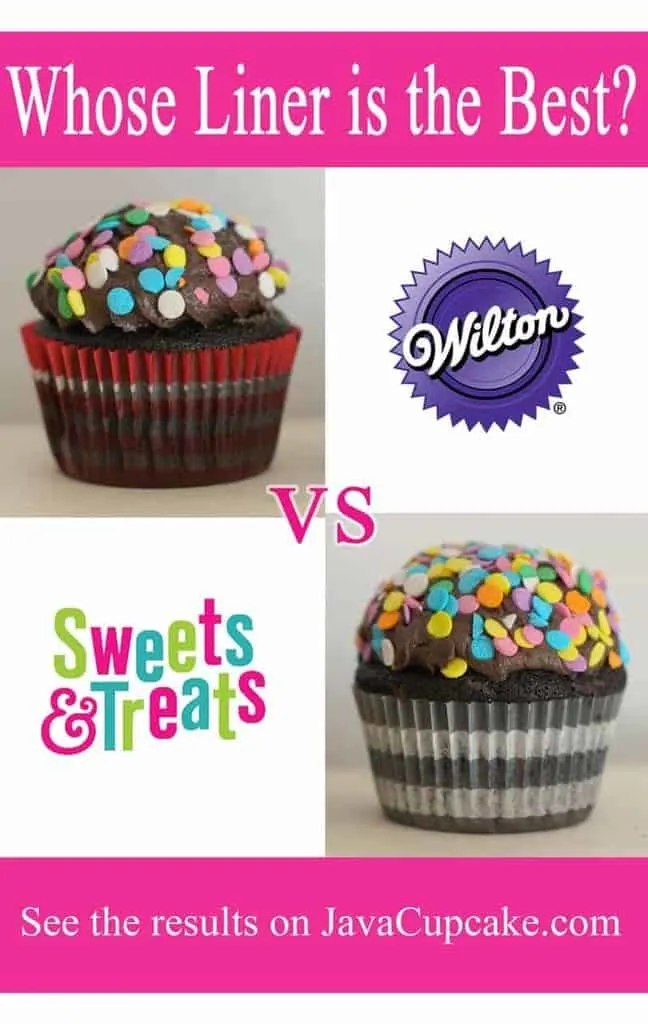 Wilton Liners vs Sweets & Treats Boutique Liners - Whose are the best? Find out on JavaCupcake.com