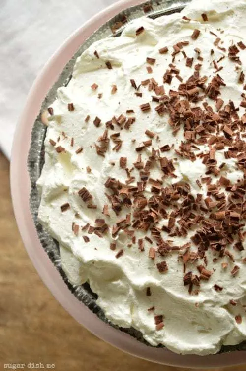 No Bake Mocha Latte Pie Recipe 