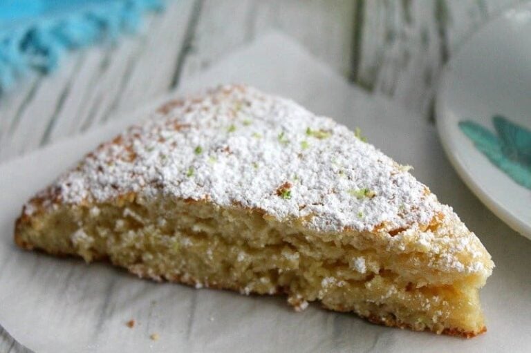 Key Lime Scones by The Bitter Side of Sweet for The JavaCupcake Blog - javacupcake.com