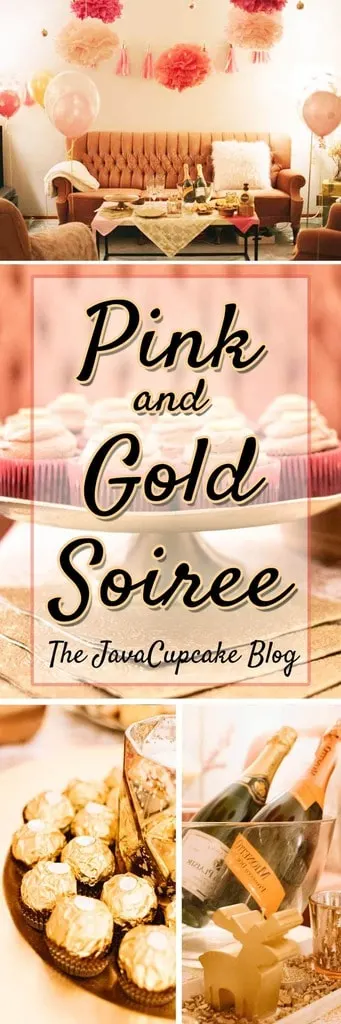 Pink and Gold Soiree | Photos by Bear Moose & Fox Photography featured on The JavaCucpake Blog