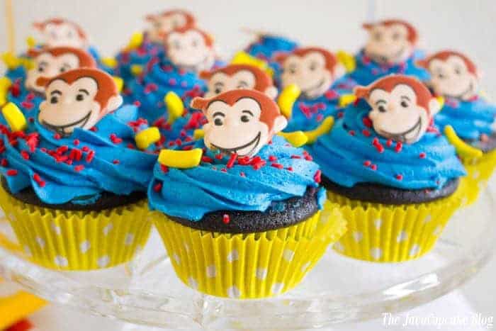 Curious George Party - Decorations, desserts, and more! | The JavaCupcake Blog https://javacupcake.com