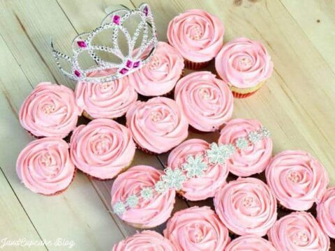 Cupcake Cake 48 cupcakes - 80's Theme – Tiffany's Bakery