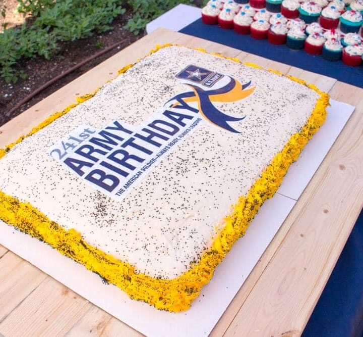 US Army Birthday Cake | The JavaCupcake Blog https://javacupcake.com