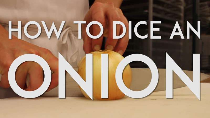 How to Dice an Onion