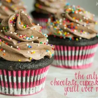 The Only Chocolate Cupcake Recipe You’ll Ever Need!