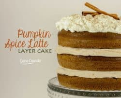 Pumpkin Spice Latte Layer Cake - JavaCupcake